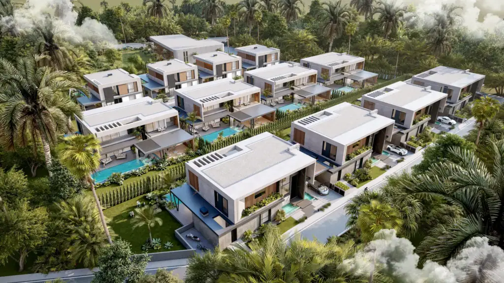 Boulvard: Villas in Bellapais, North Cyprus