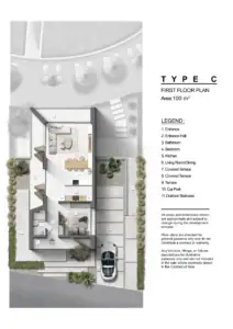 Type C First floor apartment