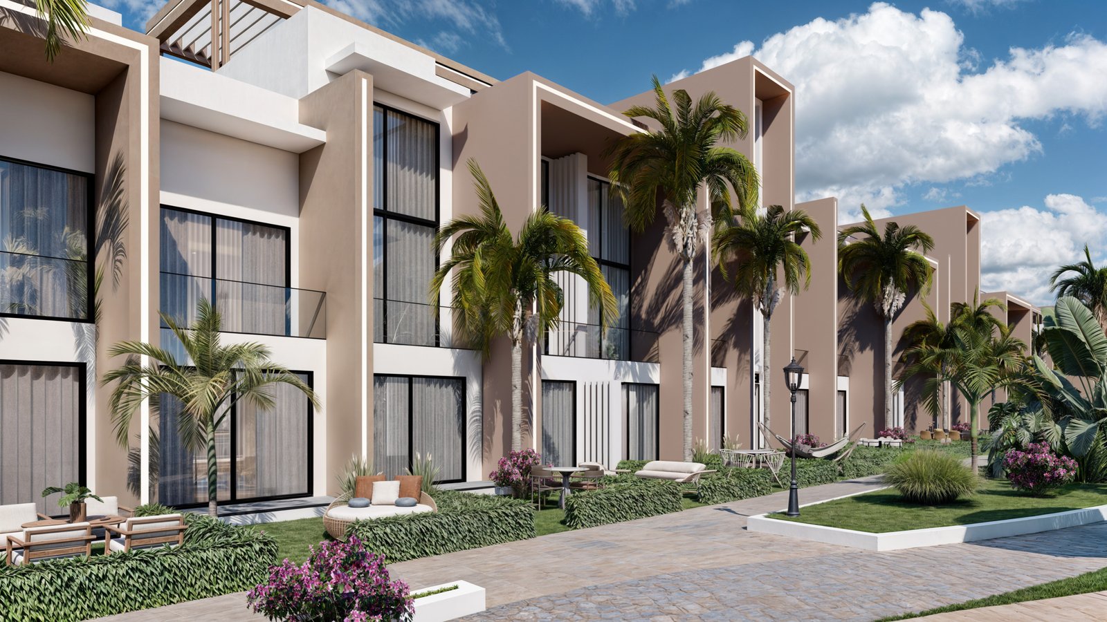 Off plan 2-Bedroom Garden apartment in Ötüken, North Cyprus| Lagoon Verde