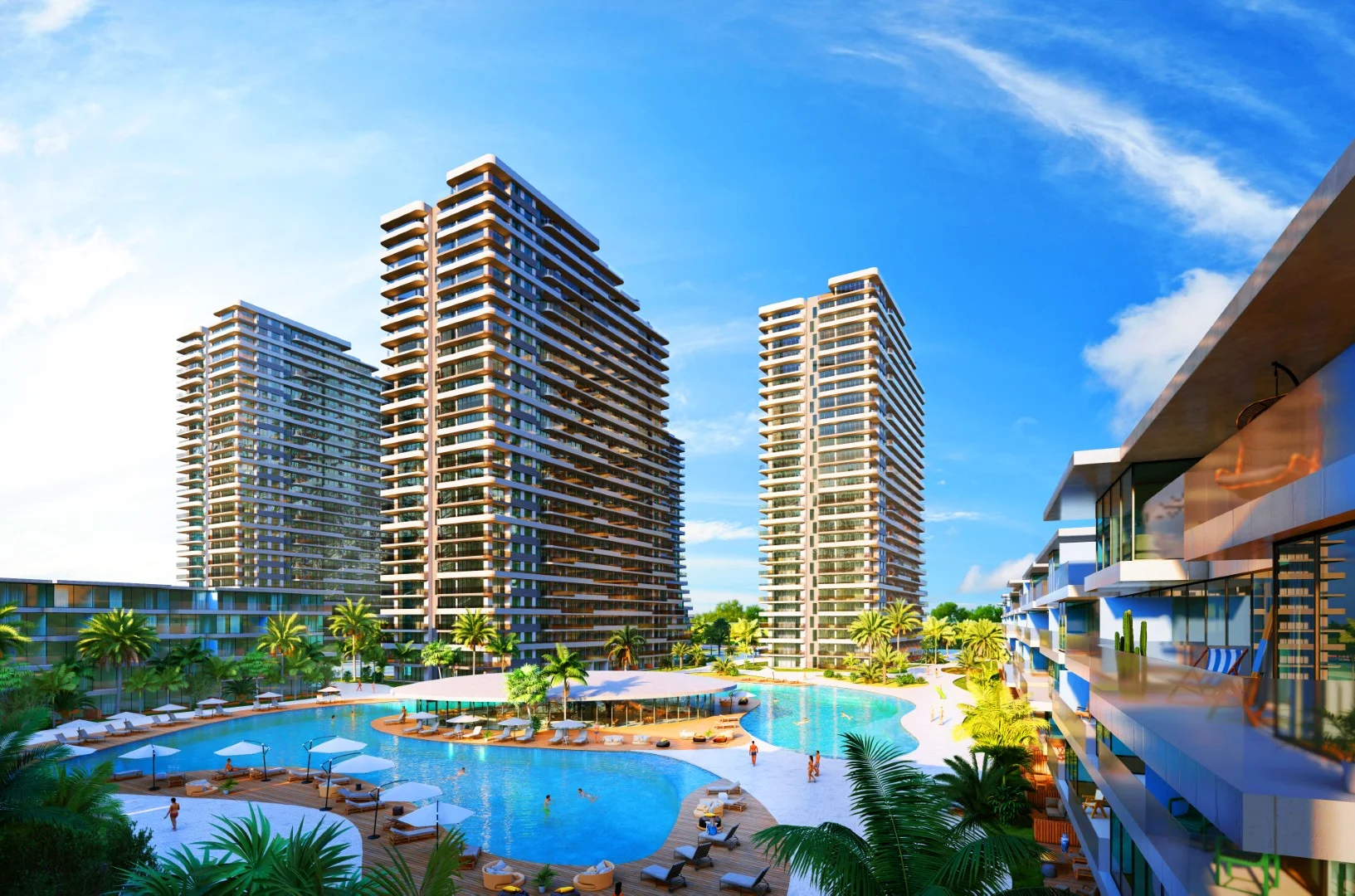 Studio Apartment at Grand Sapphire Blu – Luxury Residence & 5-Star Hotel