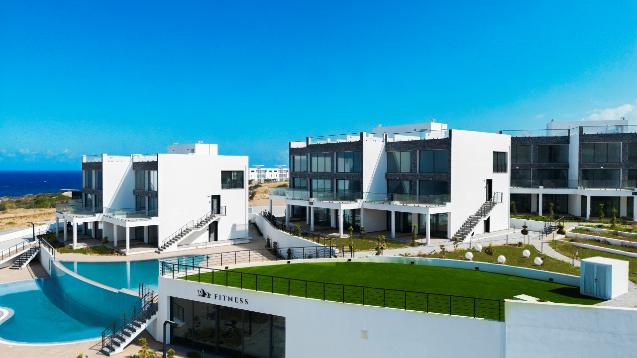 Ready 1-Bedroom Sea View Apartment in Esentepe, North Cyprus | Sunset Boutiqe