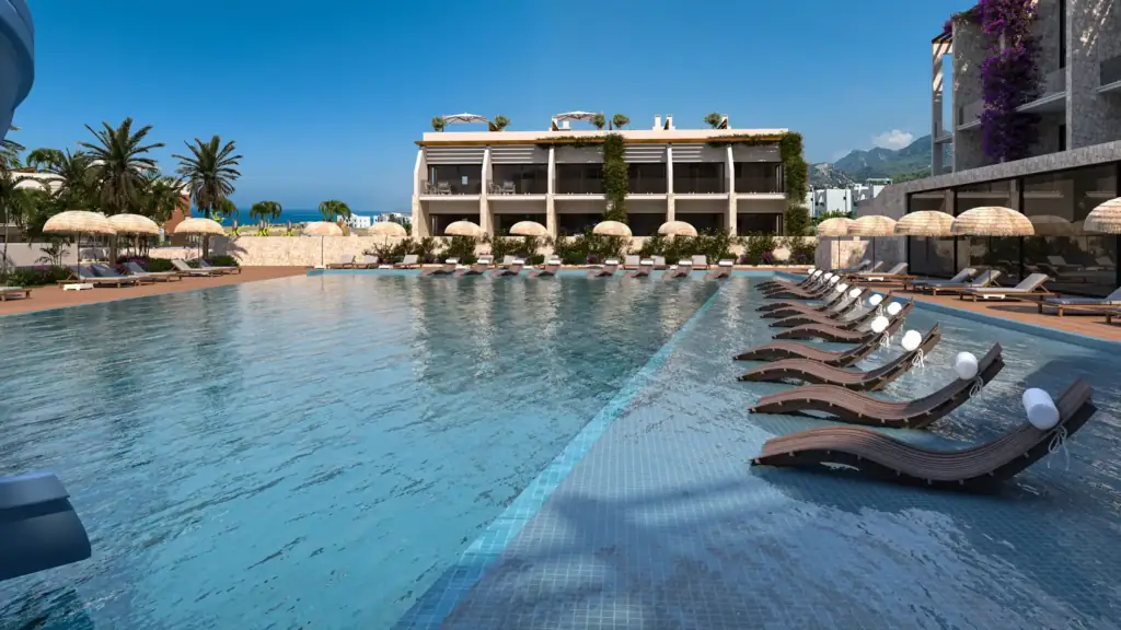 Aquamarine: Apartments in Esentepe, North Cyprus