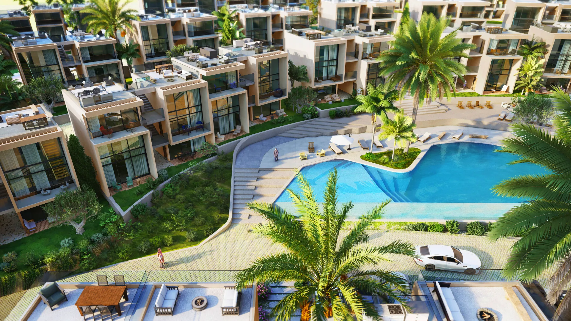 Off-Plan 2-Bedroom Poolhouse Apartment inEsentepe, North Cyprus | Casa Del Mare