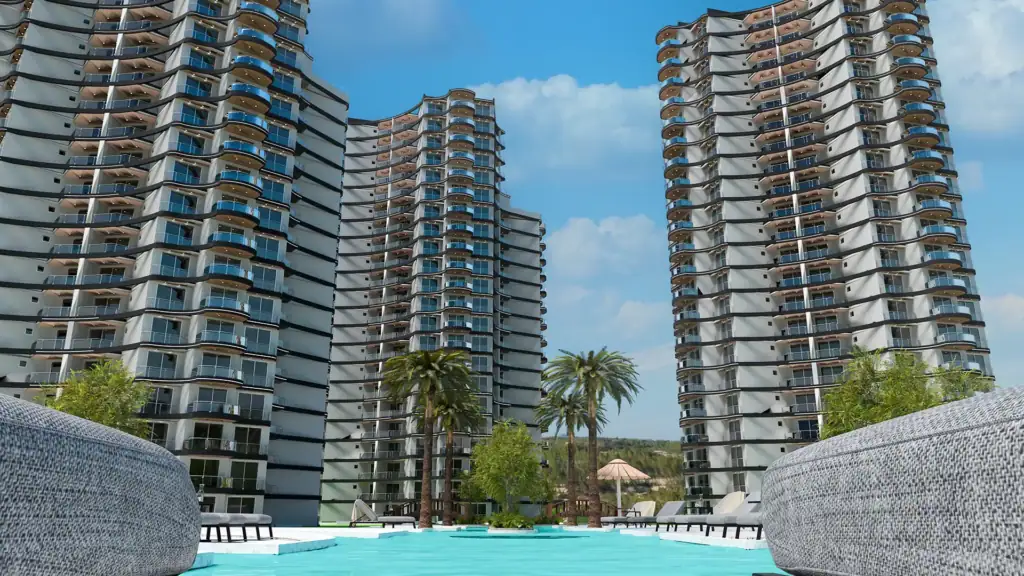 Palm Jumeirah: Apartments in Bogaz, North Cyprus