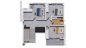 3+1 Villa First Floor