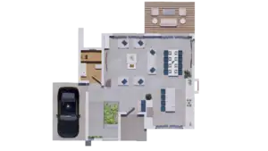 3+1 Villa Ground floor