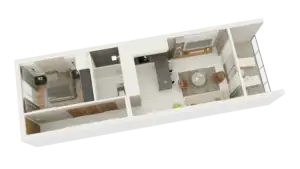 2 bedroom groundfloor
