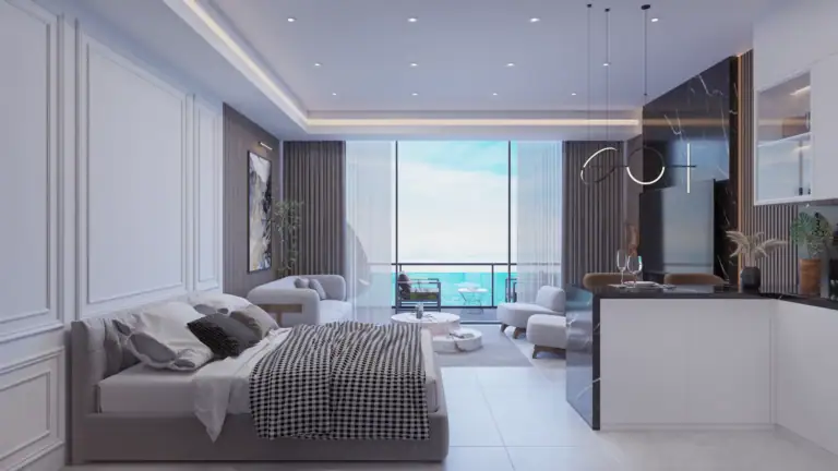 Grand Sapphire Blu: Hotel-Residence Apartment in Iskele Long Beach, North Cyprus