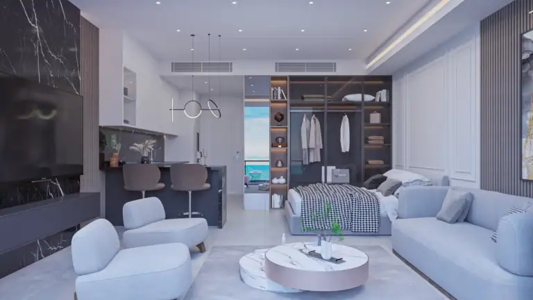 Grand Sapphire Blu: Hotel-Residence Apartment in Iskele Long Beach, North Cyprus