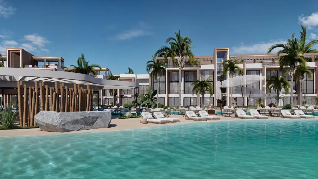 Lagoon Verde:Apartments in Iskele Long Beach, North Cyprus