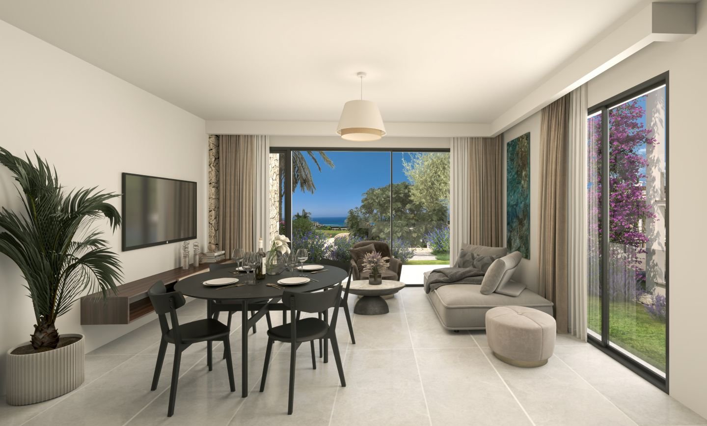 Off-Plan 1-Bedroom Apartment in Esentepe, North Cyprus | Aquamarine Nuance