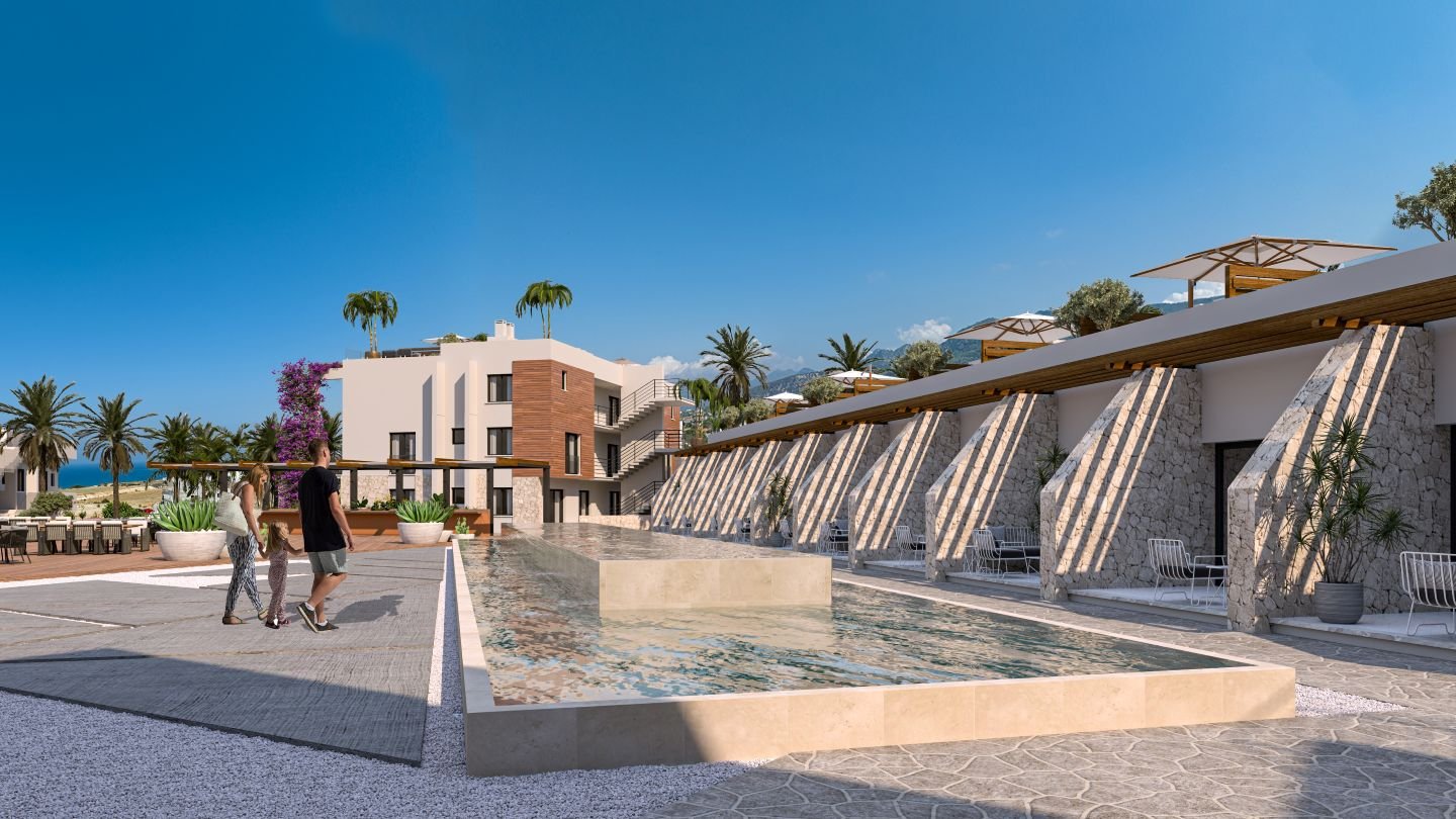 Off-Plan 1-Bedroom Apartment in Esentepe, North Cyprus | Aquamarine Nuance