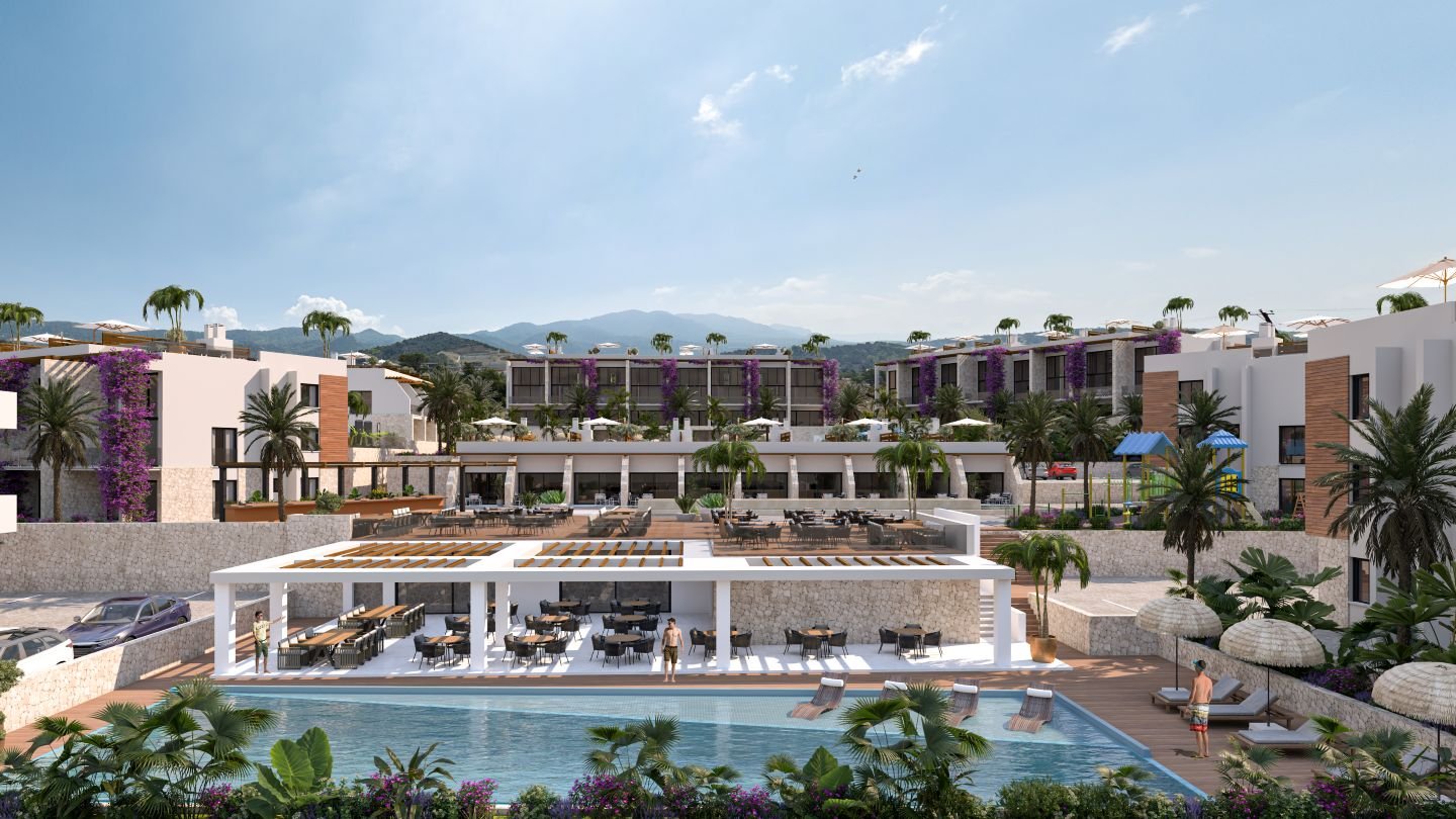 Off-Plan 1-Bedroom Apartment in Esentepe, North Cyprus | Aquamarine Nuance