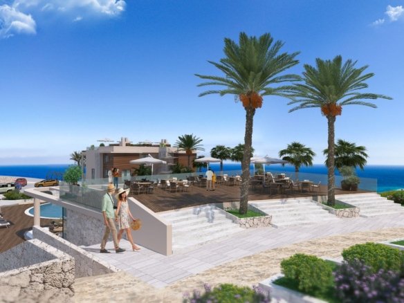 Off-Plan 2-Bedroom Loft Apartment with Roof-terrace in Esentepe, North Cyprus | Ultramarine Nuance