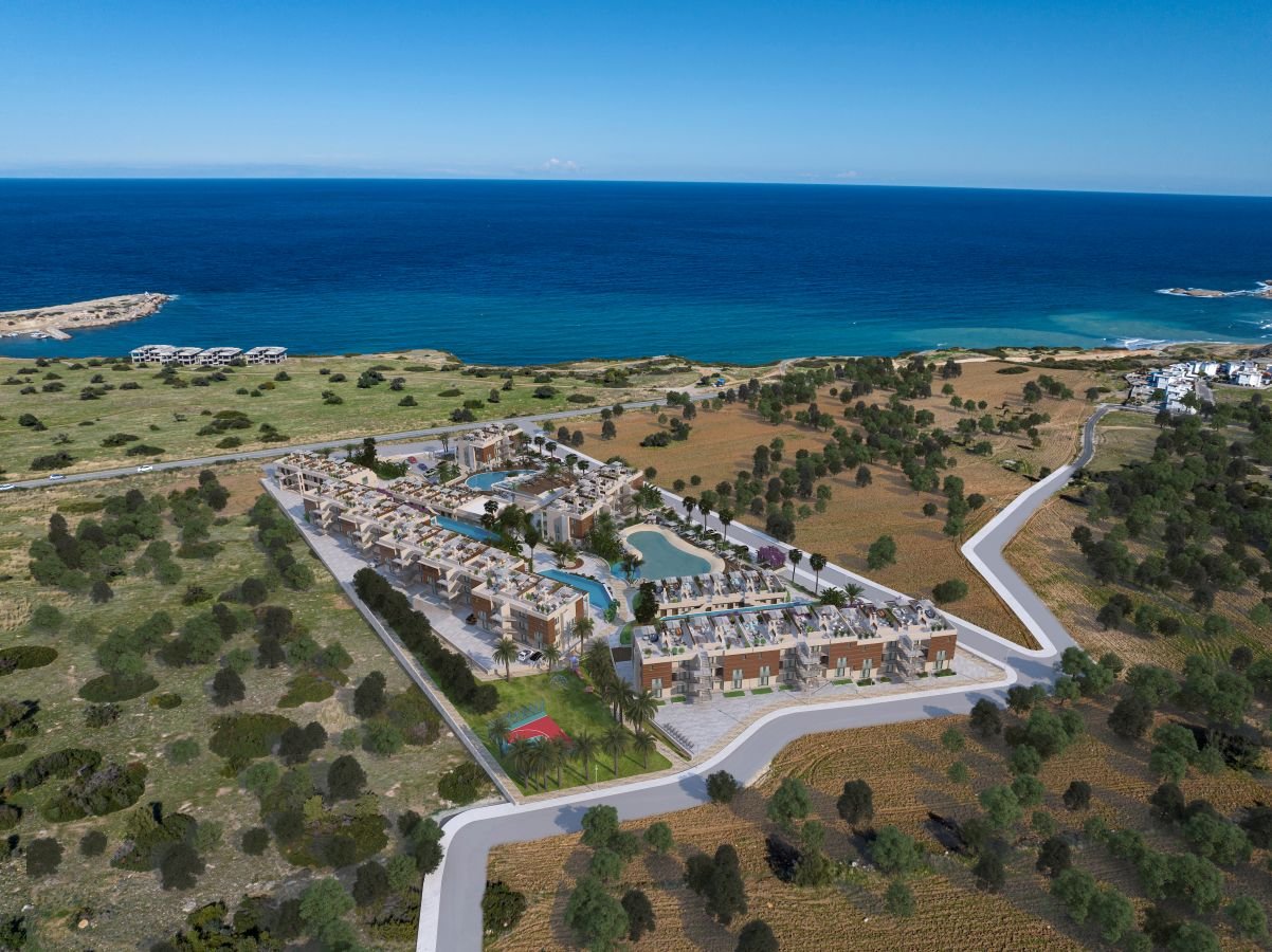 Off-Plan 2-Bedroom Loft Apartment with Roof-terrace in Esentepe, North Cyprus | Ultramarine Nuance
