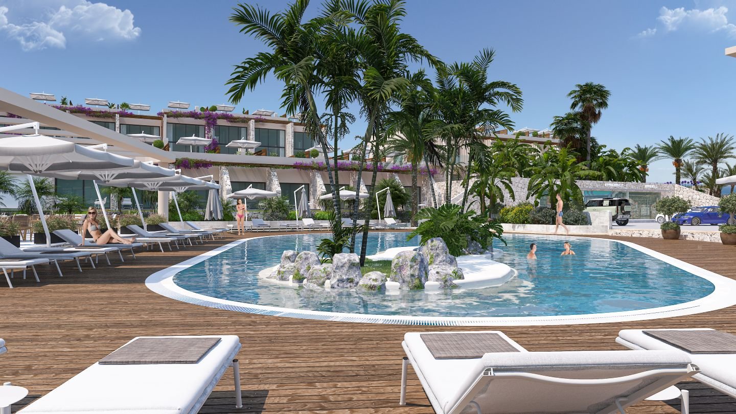 Off-Plan 2-Bedroom Loft Apartment with Roof-terrace in Esentepe, North Cyprus | Ultramarine Nuance