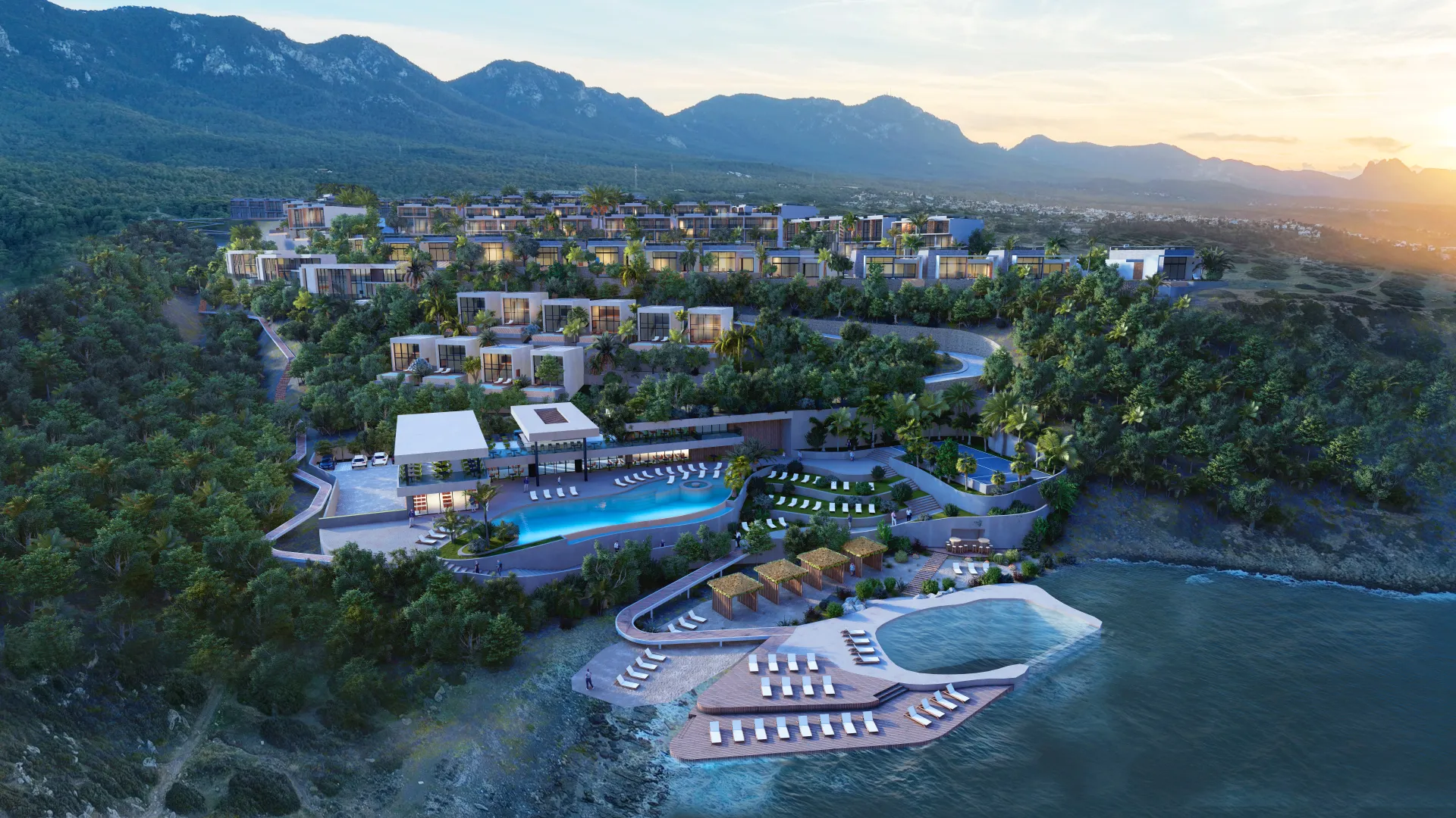 Off-Plan 2-Bedroom Poolhouse Apartment inEsentepe, North Cyprus | Casa Del Mare