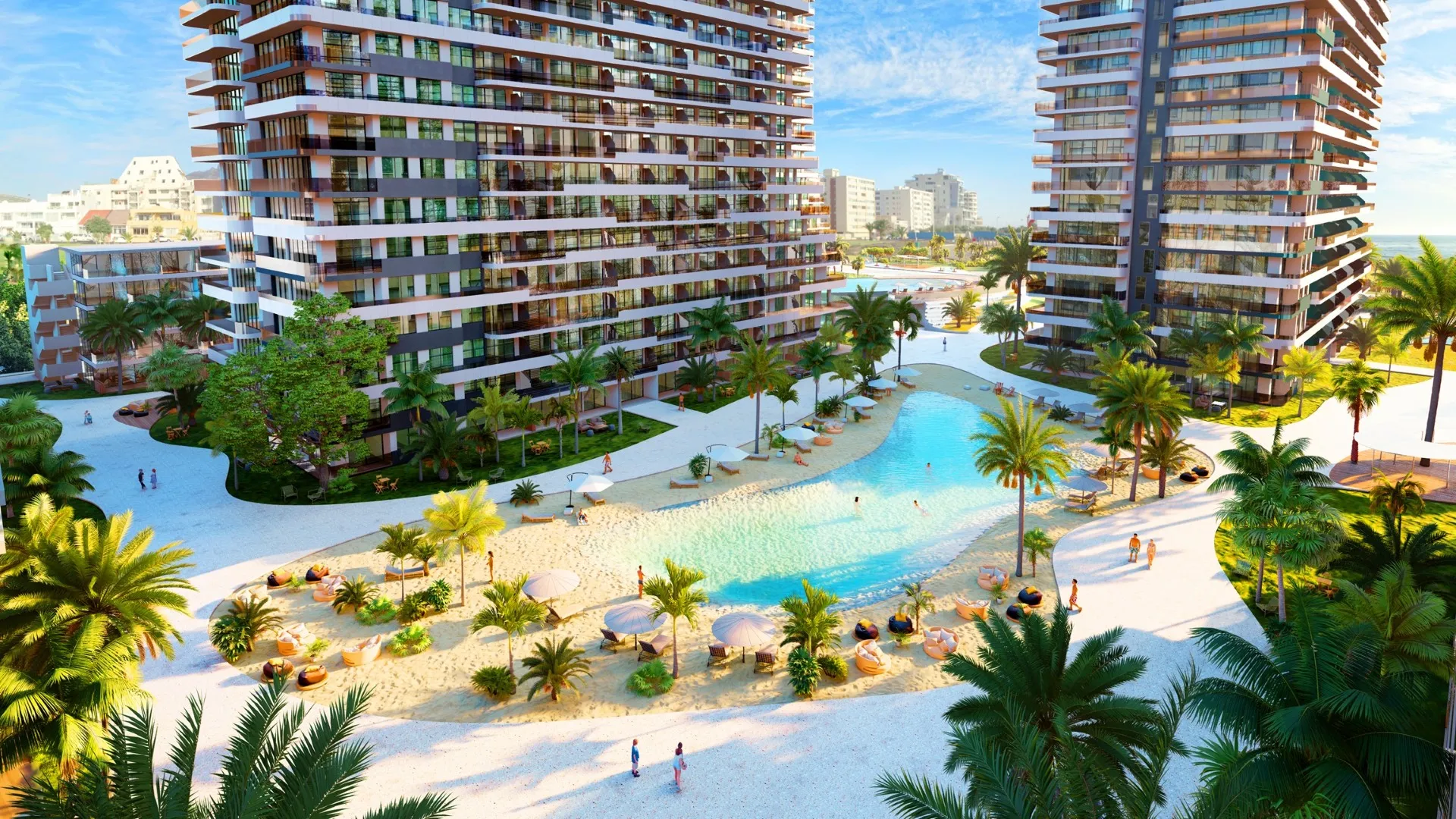Studio Apartment at Grand Sapphire Blu – Luxury Residence & 5-Star Hotel