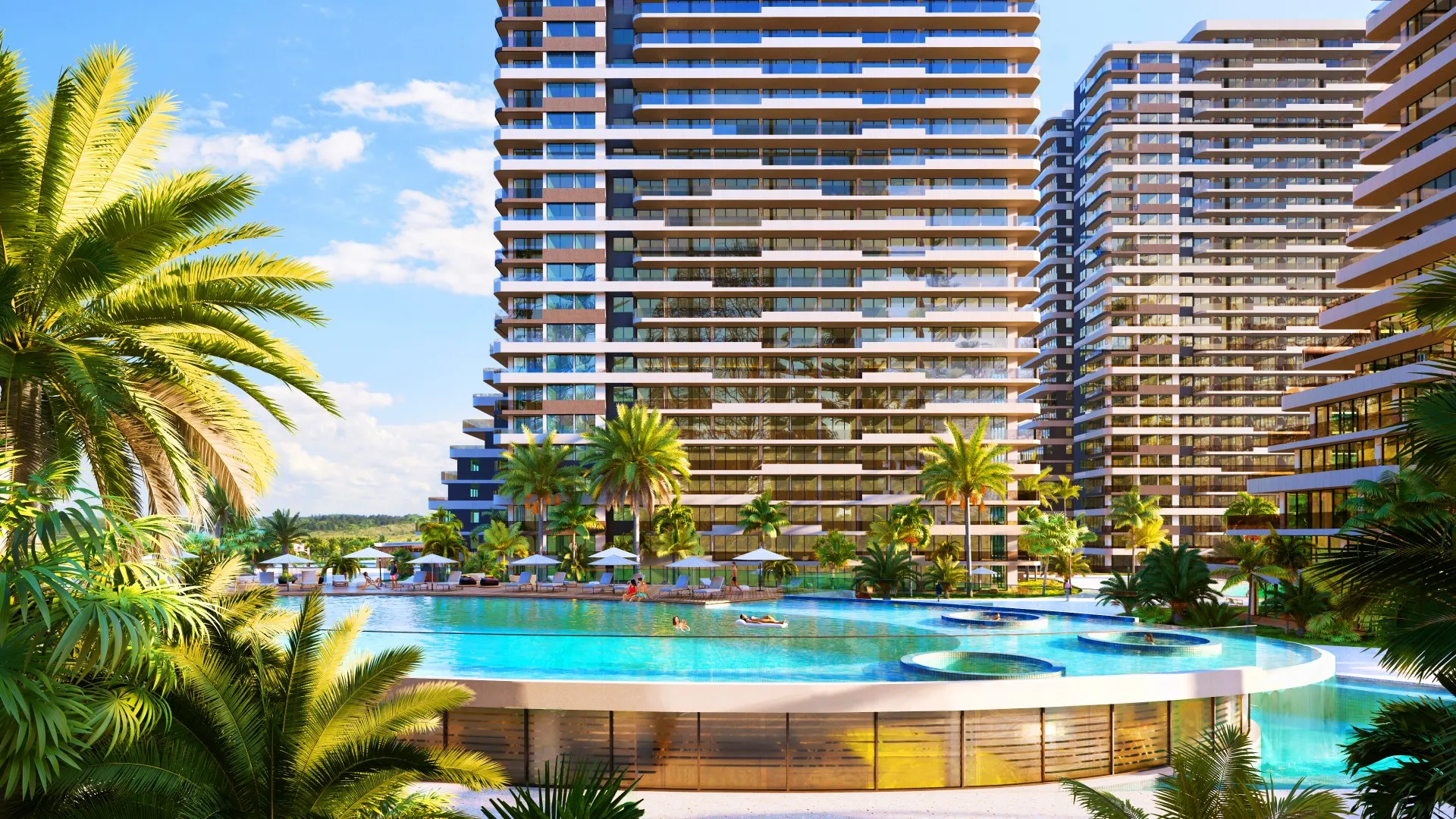 Studio Apartment at Grand Sapphire Blu – Luxury Residence & 5-Star Hotel