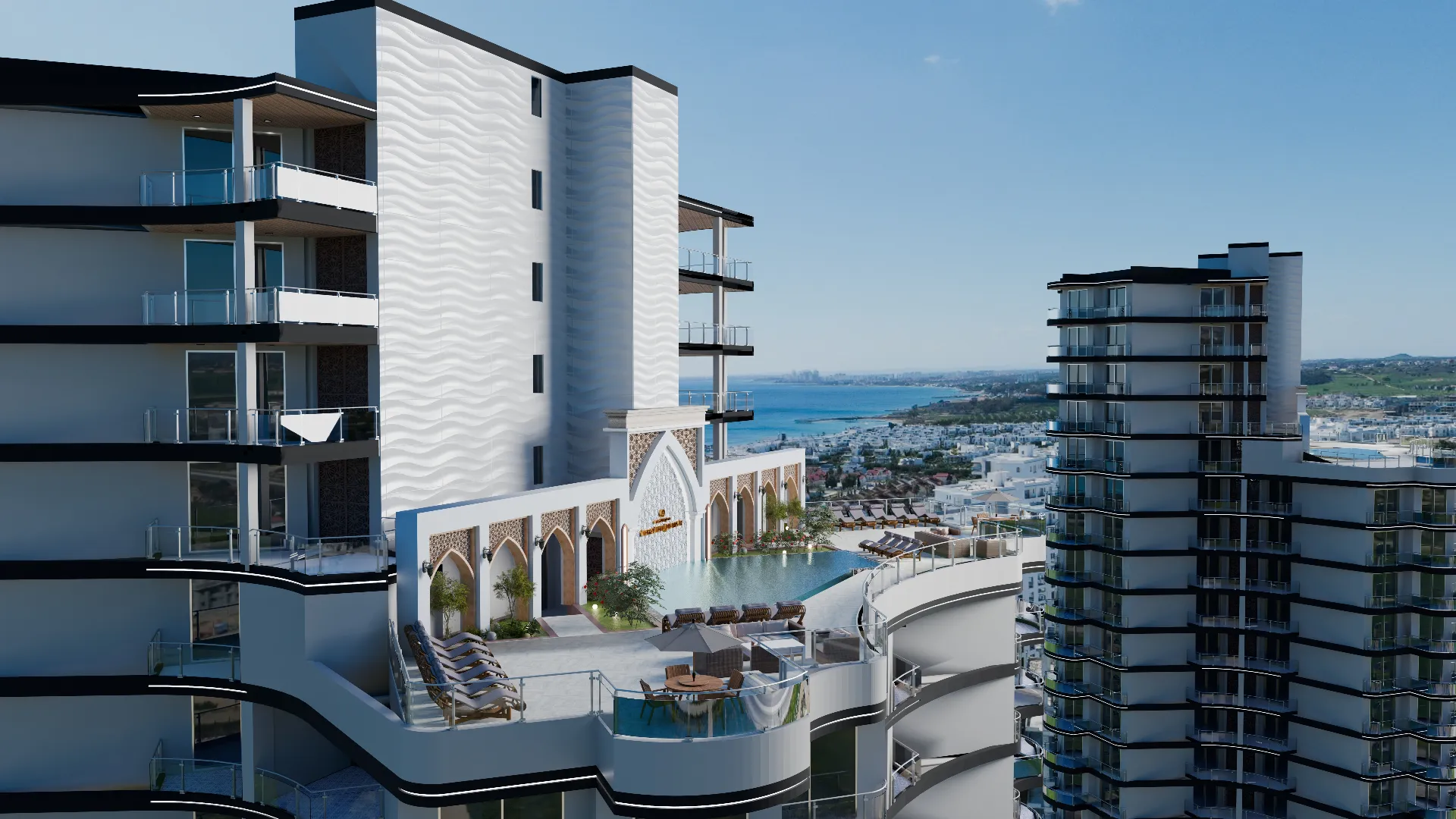 Off-Plan 1-Bedroom Apartment in Iskele, Bogaz, North Cyprus | Palm Jumeirah
