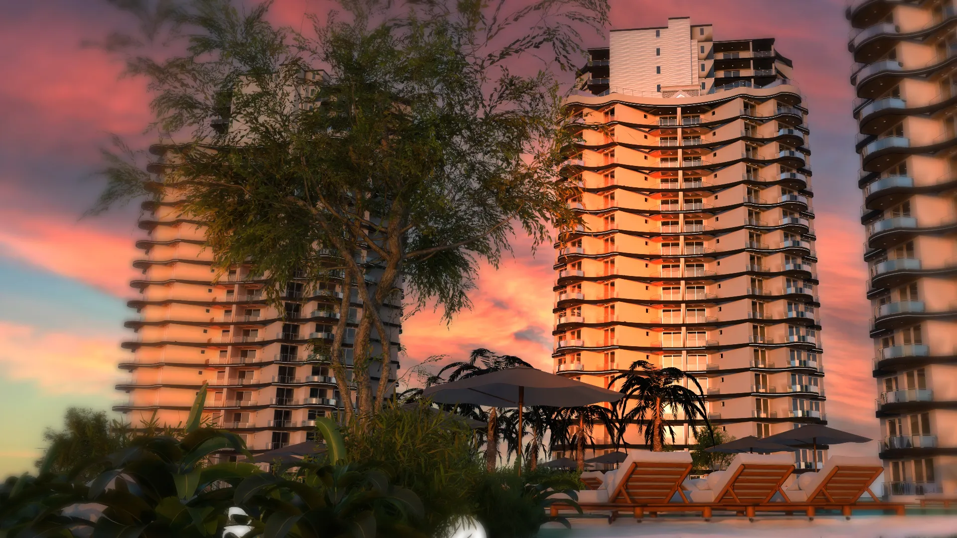 Off-Plan 1-Bedroom Apartment in Iskele, Bogaz, North Cyprus | Palm Jumeirah