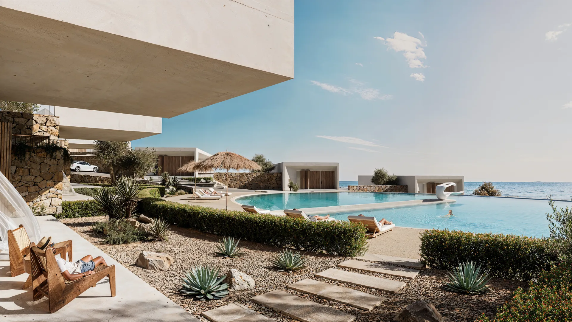 Ultra Luxury 2 Bedroom Apartment – The Edge – Exclusive Cliffside Luxury Villas