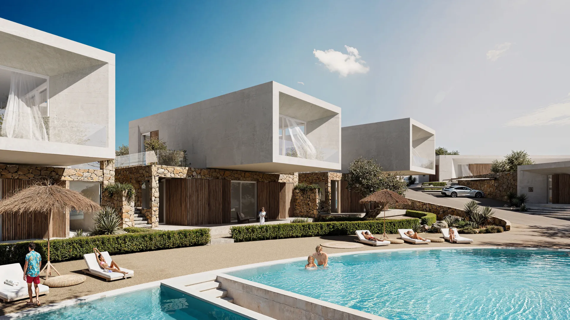 Ultra Luxury 2 Bedroom Apartment – The Edge – Exclusive Cliffside Luxury Villas