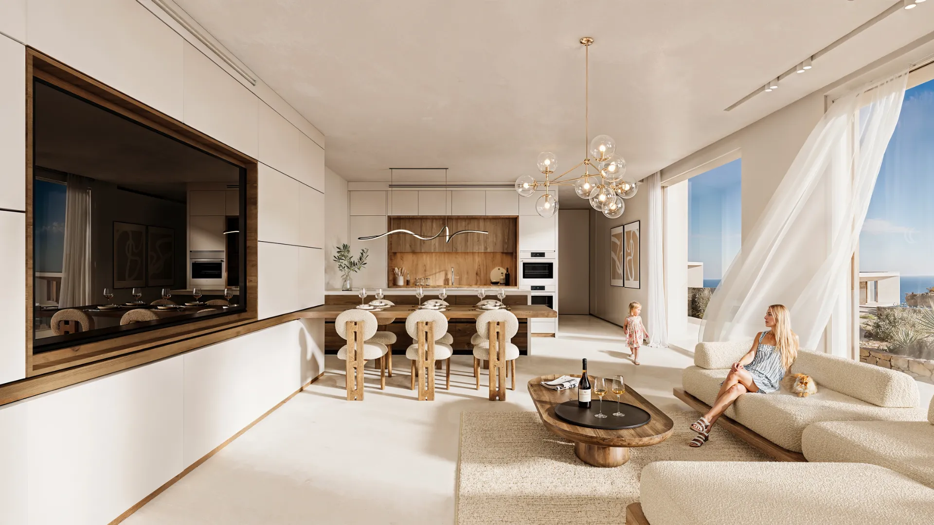 Ultra Luxury 2 Bedroom Apartment – The Edge – Exclusive Cliffside Luxury Villas