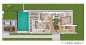 4 bedroom villa first floor