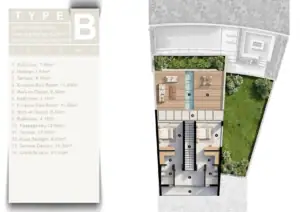 TYPE B - (3+1) Villa - First Floor