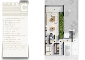 TYPE C - (1+1) Penthouse First Floor