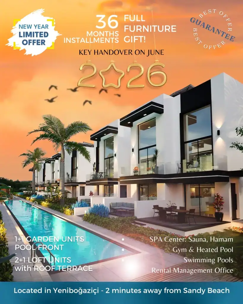 Capensis Homes: Apartments in Yeni Bogazici, North Cyprus